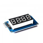 TM1637 4 Bits Digitaal 7-sigments  LED Display Module 