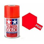 Tamiya PS-20 Fluorescent red 