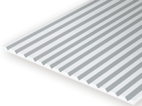 Evergreen 4100: V-Groove 1.0 mm - Spacing 2.5 mm