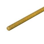 M3 DRAADEIND, MESSING LENGTE : 100 CM