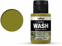 Vallejo Model Wash: Dark Green 76.512