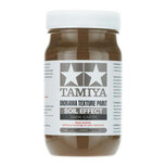Diorama Texture Paint 250ml - Soil Effect, Dark Earth Tamiya 87121