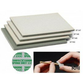 Tamiya 87149 Sanding/Polishing Sponge Sheet 1000