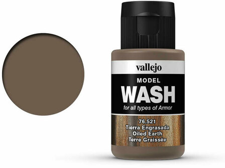 Vallejo Model Wash: Oiled Earth 76.521