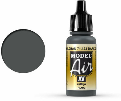 71.123 Vallejo Model Air: Dark Gray RLM42