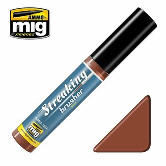 MIG-1254 Streaking Brusher: Rust
