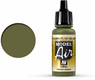 71.137 Vallejo Model Air: US Light Green