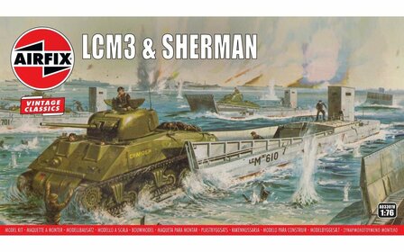 Airfix LCM3 &amp; Sherman 1:76