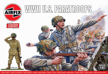 1:32 WWII U.S. PARATROOPS