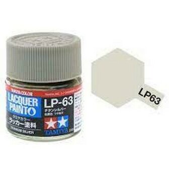 Tamiya LP-63 Titanium Silver 10 ml