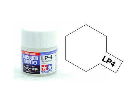 Tamiya LP-4 Flat White 10 ml