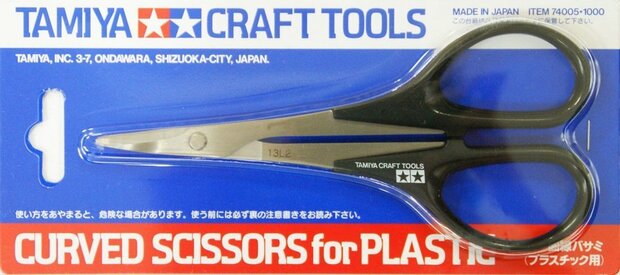 Tamiya 74005 Curved Scissors - MK805
