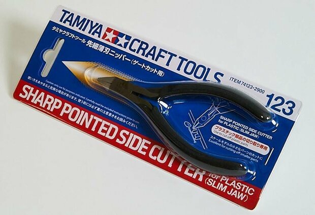 Tamiya 74123 Sharp Pointed Side Cutter
