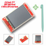 2.8 inch TFT LCD Touch Screen Display Module Board 320 x 240 Pixel SPI Interface 2.8 inch TFT LCD Touch Screen Display Module Board 320 x 240 Pixel SPI Interface