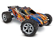 Traxxas Rustler 4X4 VXL Brushless Stadium Truck RTR TSM 2.4Ghz TRX67076-4 zonder batterij en lader oranje Traxxas Rustler 4X4 VXL Brushless Stadium Truck RTR TSM 2.4Ghz TRX67076-4 zonder batterij en lader oranje