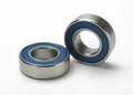 Ball bearings, blue rubber sealed (8x16x5mm) (2) TRX5118